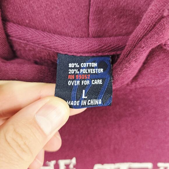 The Haunted Hathaways TV Show Promo Hoodie Adult Large Red Nickelodeon Y2K Rare - Picture 6 of 10